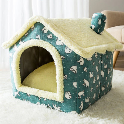 Teddy Cat House