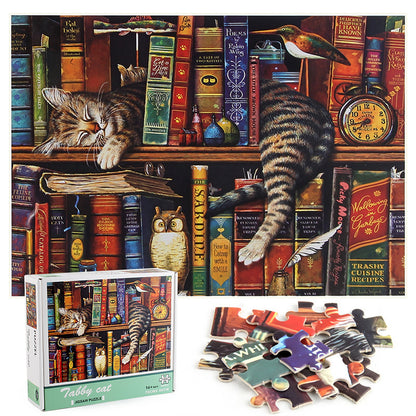 1000 pieces Lazy Cat Puzzle