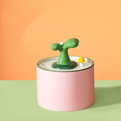 Ceramic Cat Water Fountain