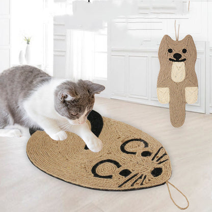 Cat Scratching Mouse Pad