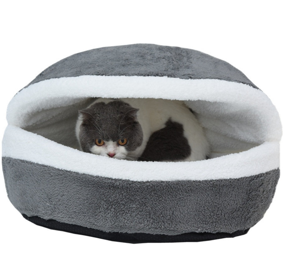 Cat Hamburger Bed