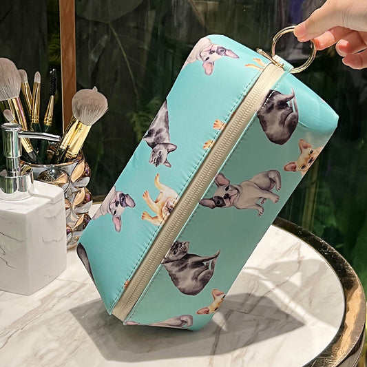 Cute Dog Cosmetic Bag