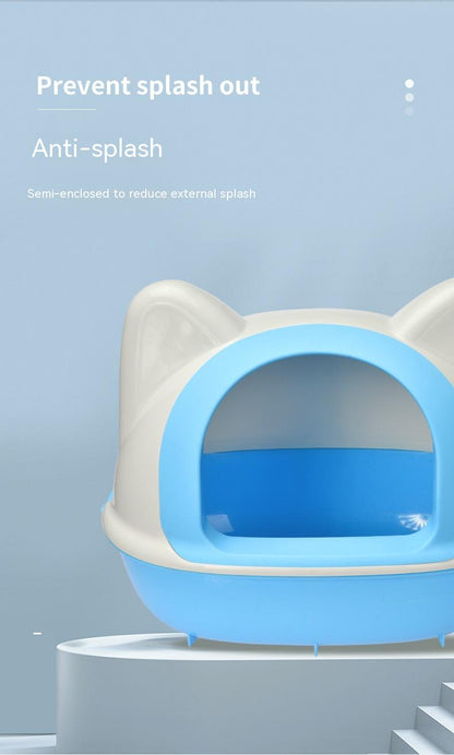 Cat Head Cat Toilet