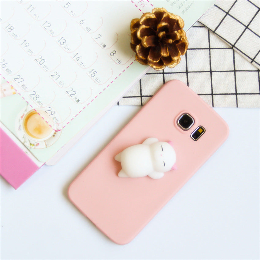 Three-dimensional Cat Samsung Phone Case