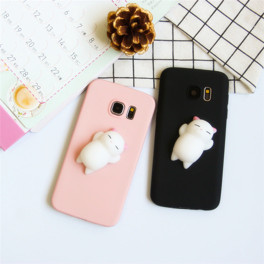 Three-dimensional Cat Samsung Phone Case