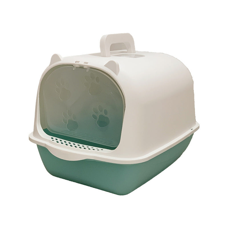 Splash-proof Cat Litter Box