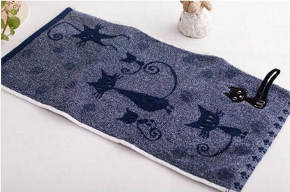 Cat Face Towel