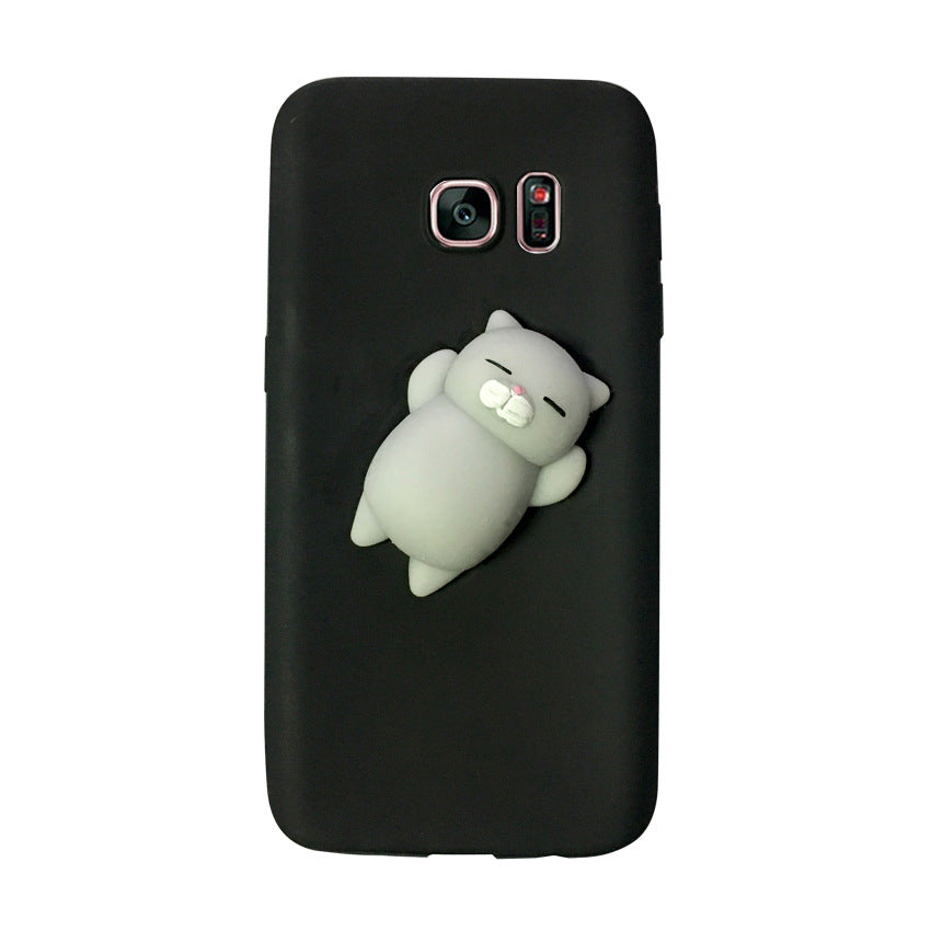 Three-dimensional Cat Samsung Phone Case