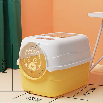 Splash-proof Cat Litter Box