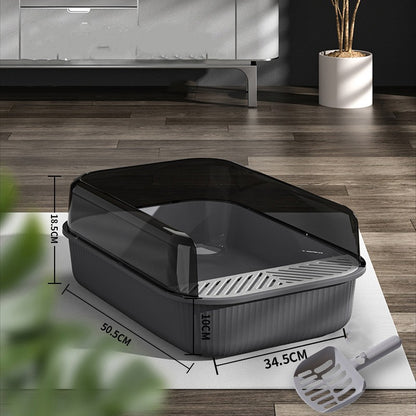 Splash-proof Cat Litter Box