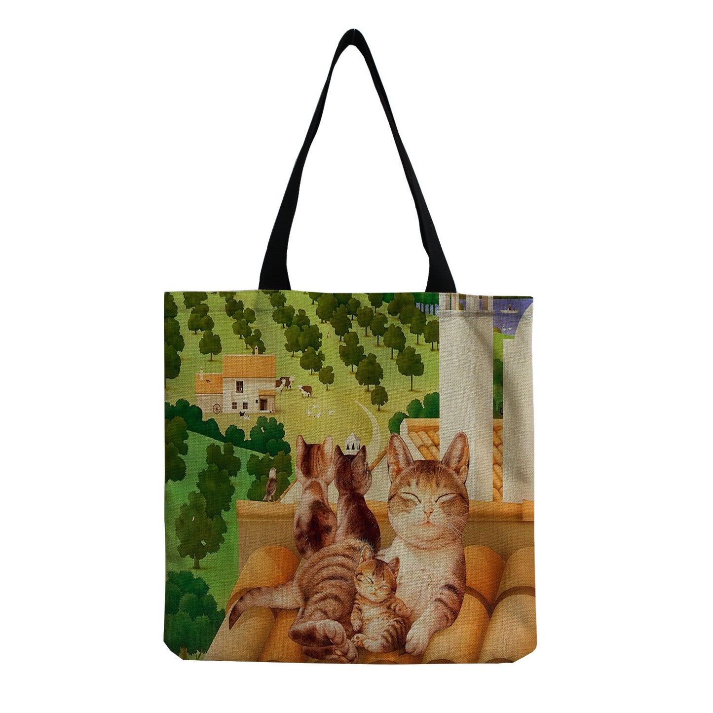 Cute Cat Shopping Bag