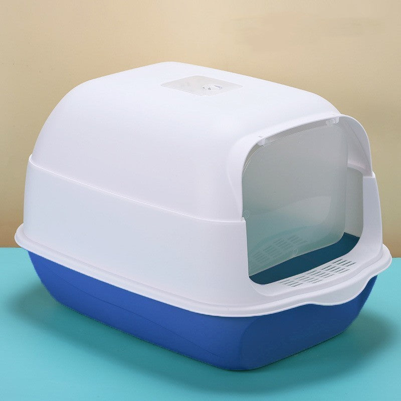 Splash-proof Cat Litter Box