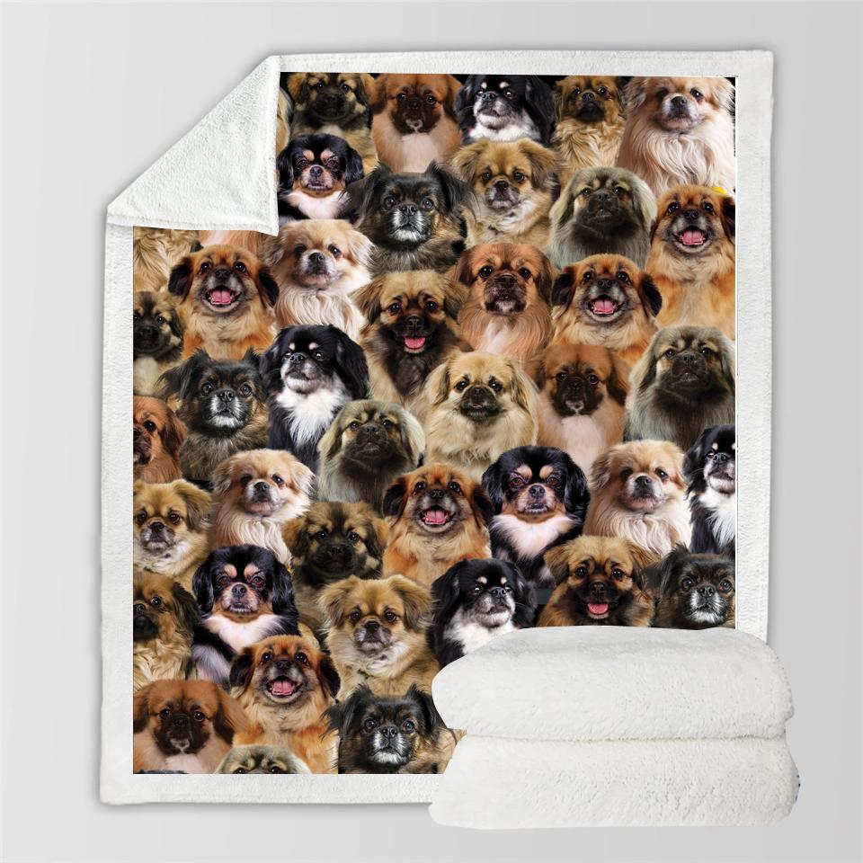 Pet Printed Flannel Blanket