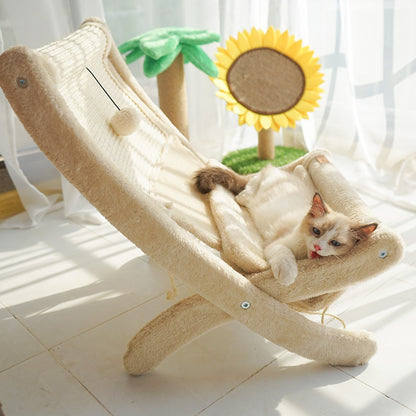 Cat Sunbathing Bed