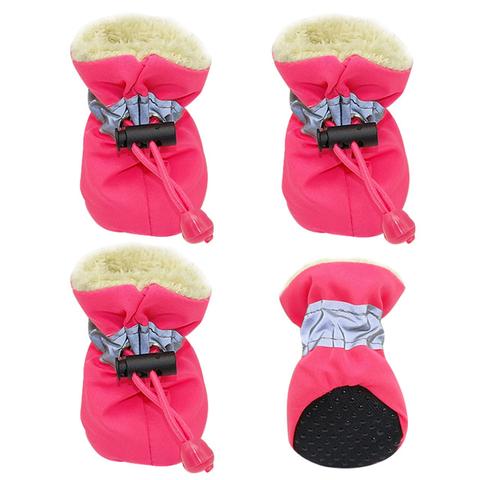 Cute Winter Dog Shoes