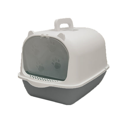 Splash-proof Cat Litter Box