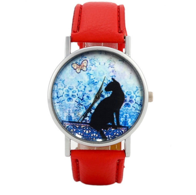 Women Cat Fashion Clock