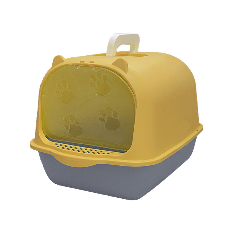 Splash-proof Cat Litter Box