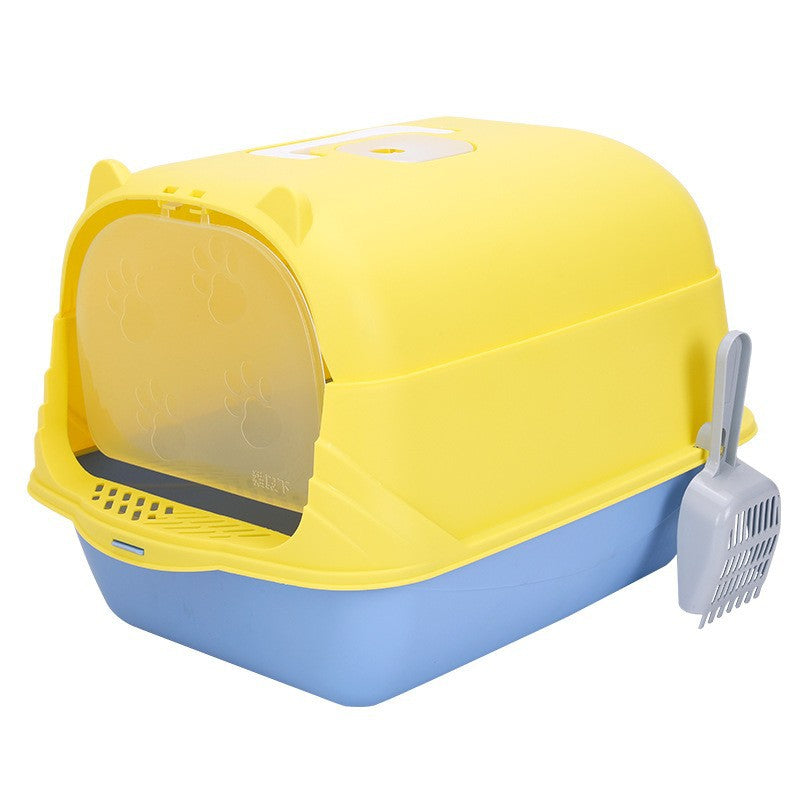 Splash-proof Cat Litter Box