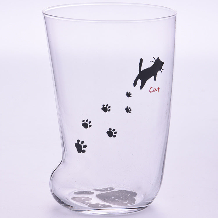 Creative Cat Paws Glass