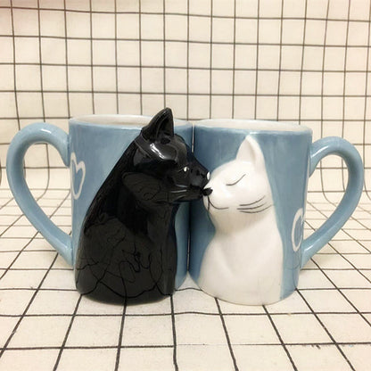 Cat Couple Ceramic Mug