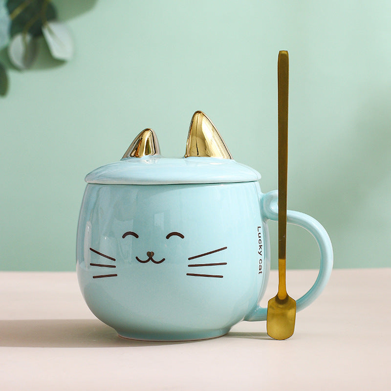 Cat Phone Holder Mug