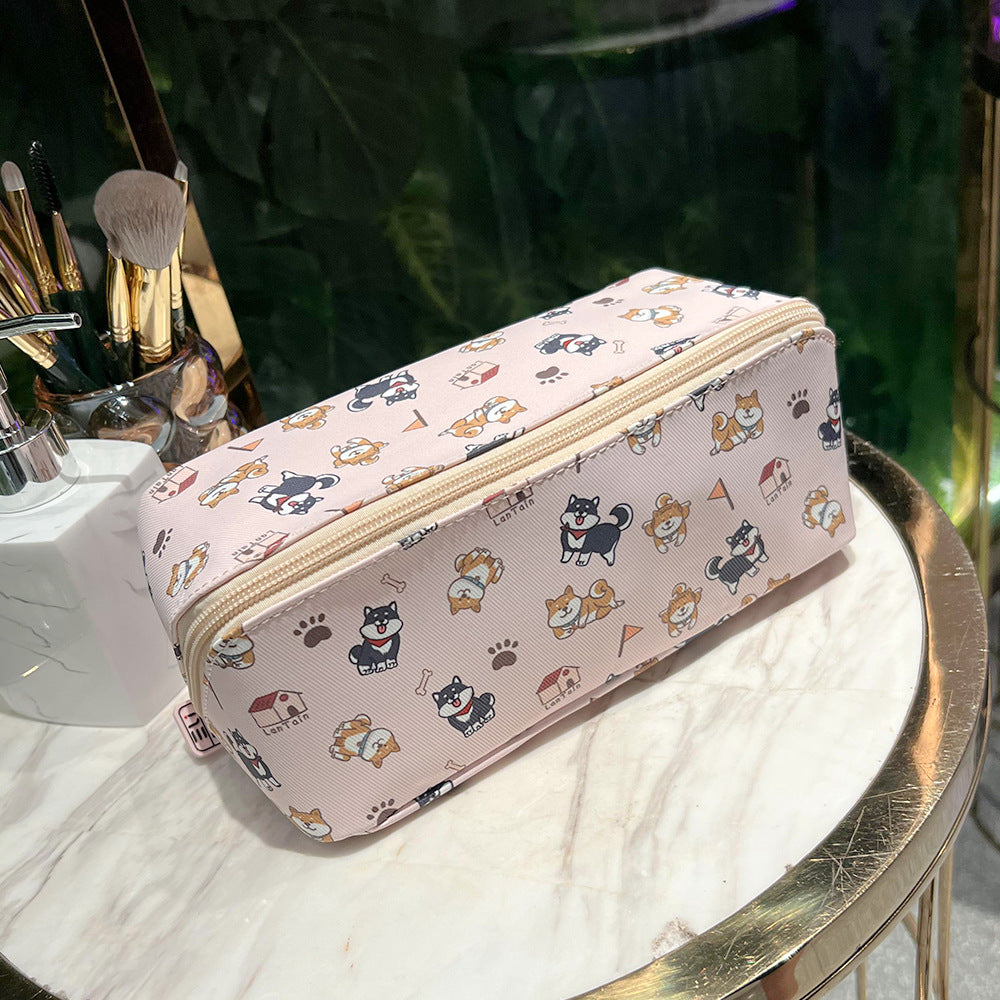 Cute Dog Cosmetic Bag