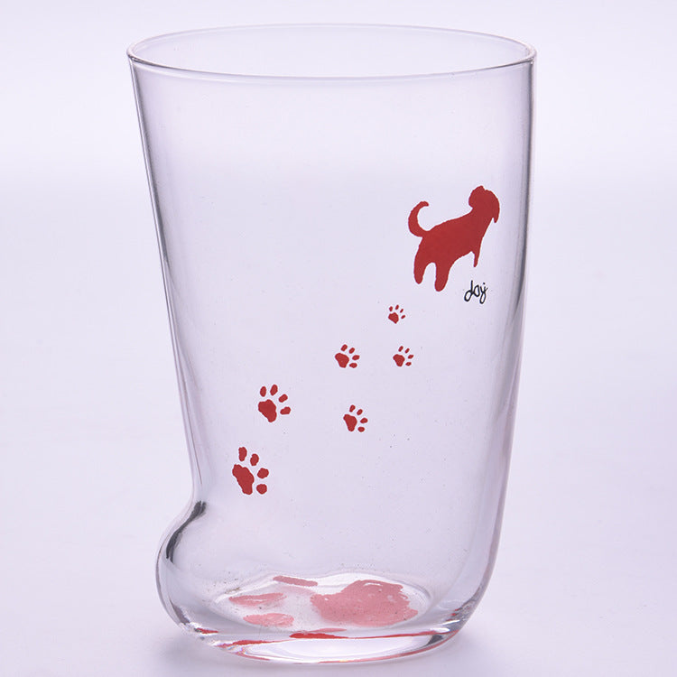 Creative Cat Paws Glass