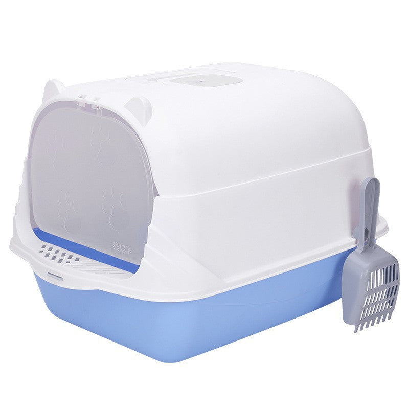 Splash-proof Cat Litter Box