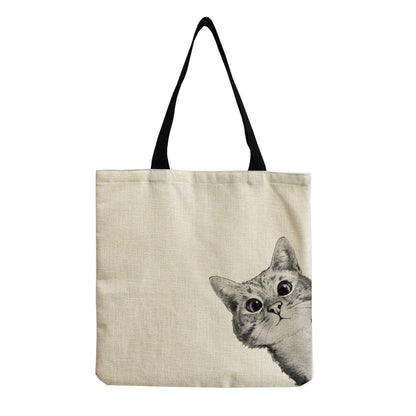Cute Cat Shopping Bag