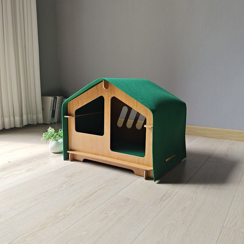 Wooden Cat House