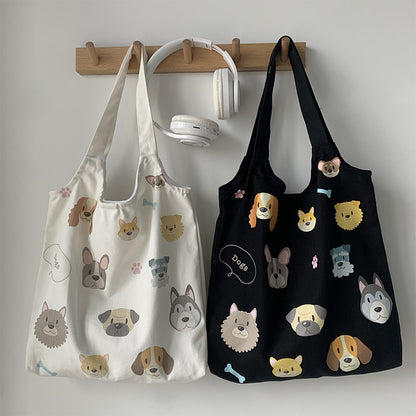 Dog Canvas Bag