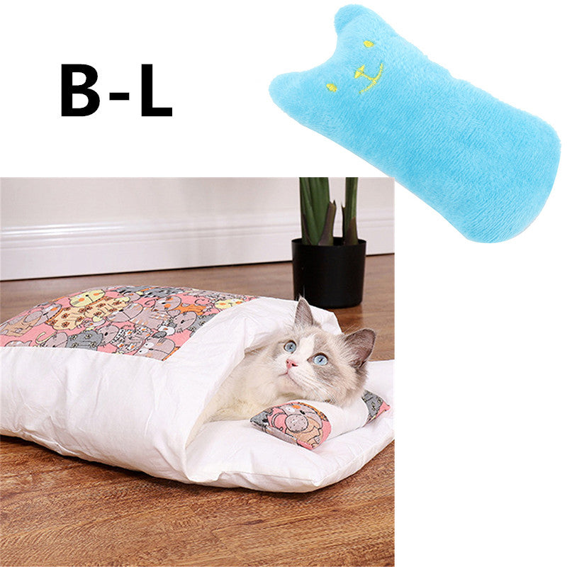 Removable Cat Bed Mat