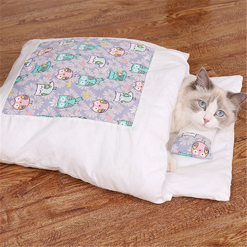 Removable Cat Bed Mat