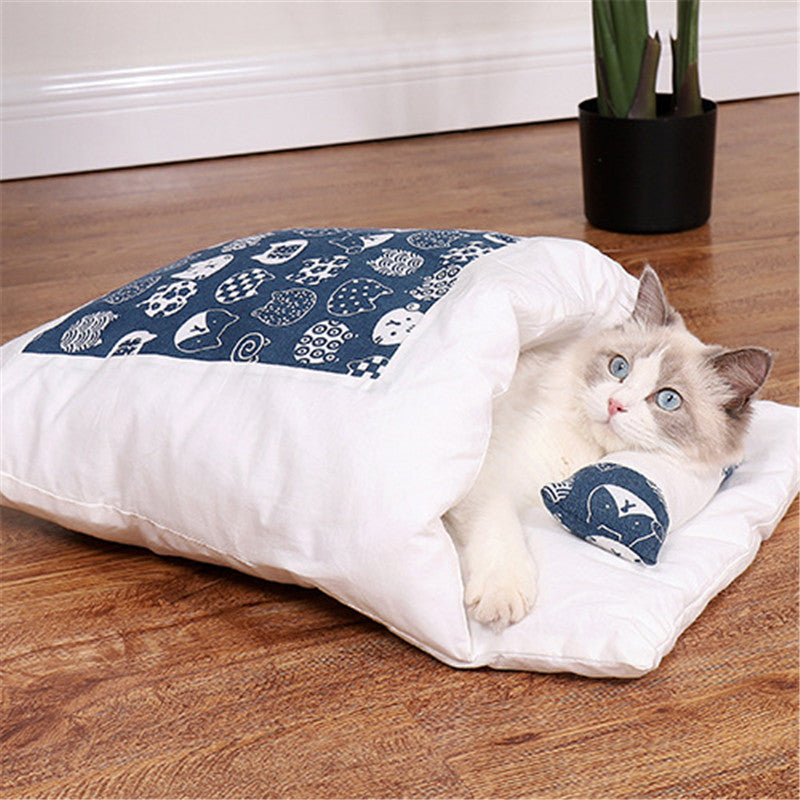 Removable Cat Bed Mat