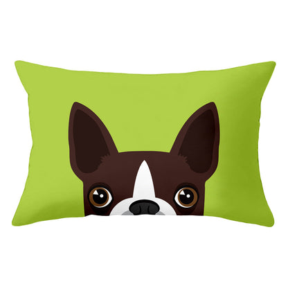 Cartoon Dog Head Pillowcase