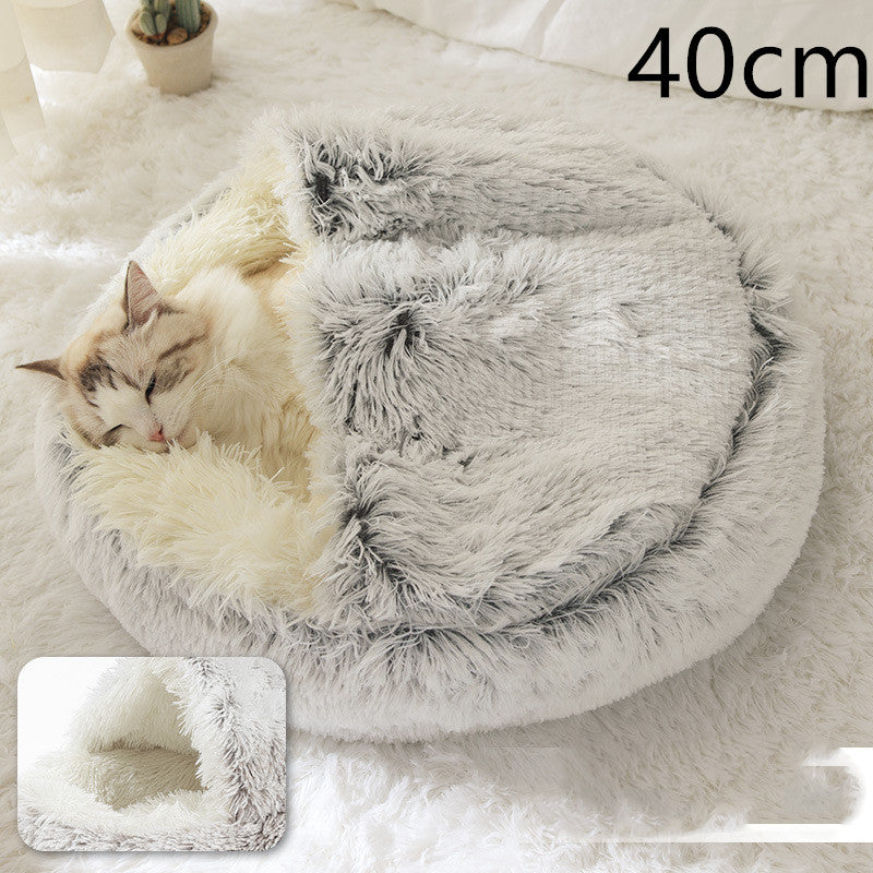 Pet Bed Round Plush