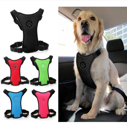 Adjustable Dog Car Safety Harness