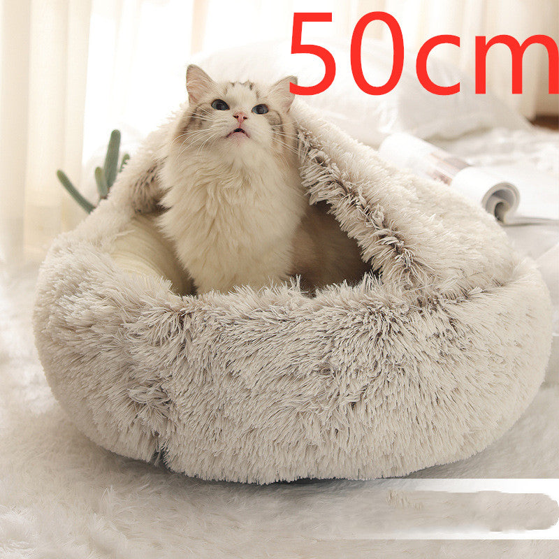 Pet Bed Round Plush