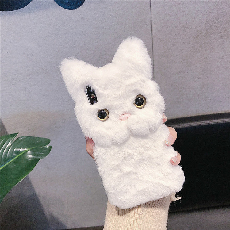 Plush Cat Iphone Phone Case