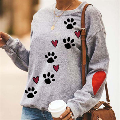 Dog Paw Sweatshirt