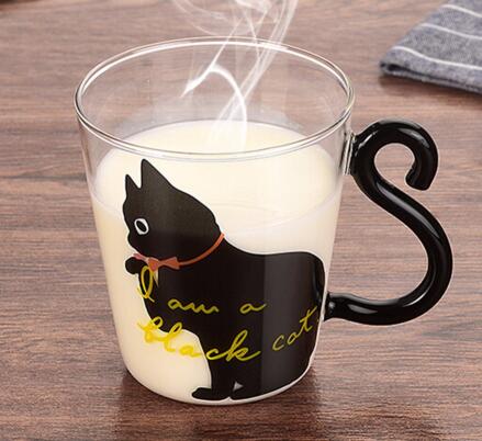 Creative Cat Glass Mug