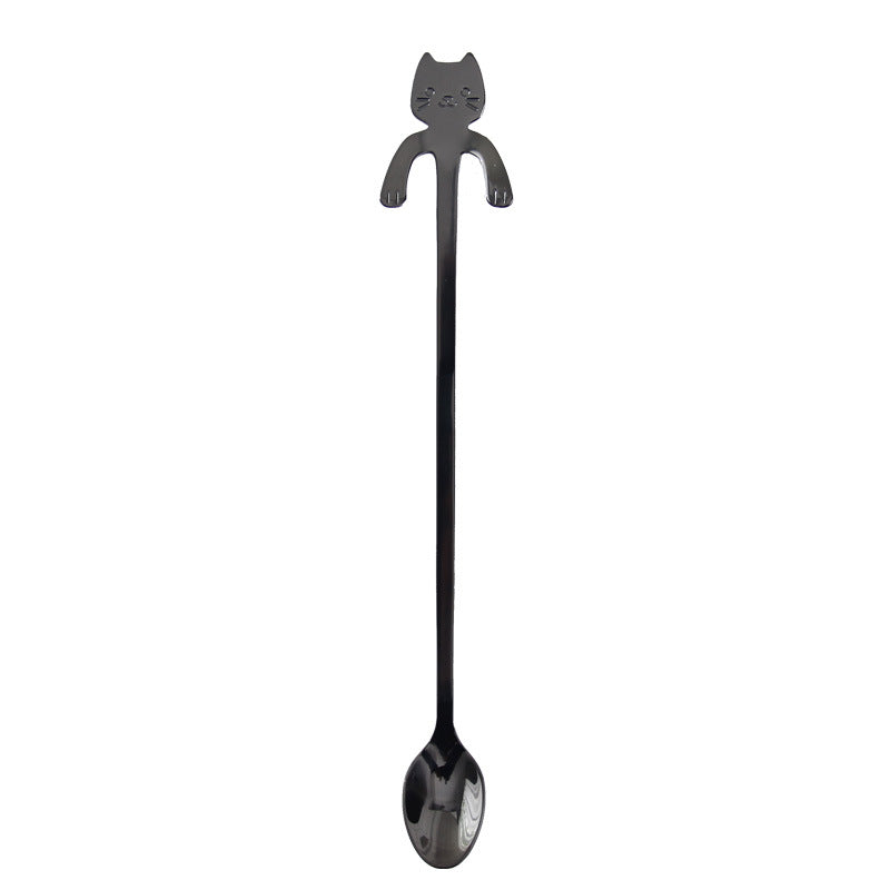 Cartoon Cat Coffee Spoon