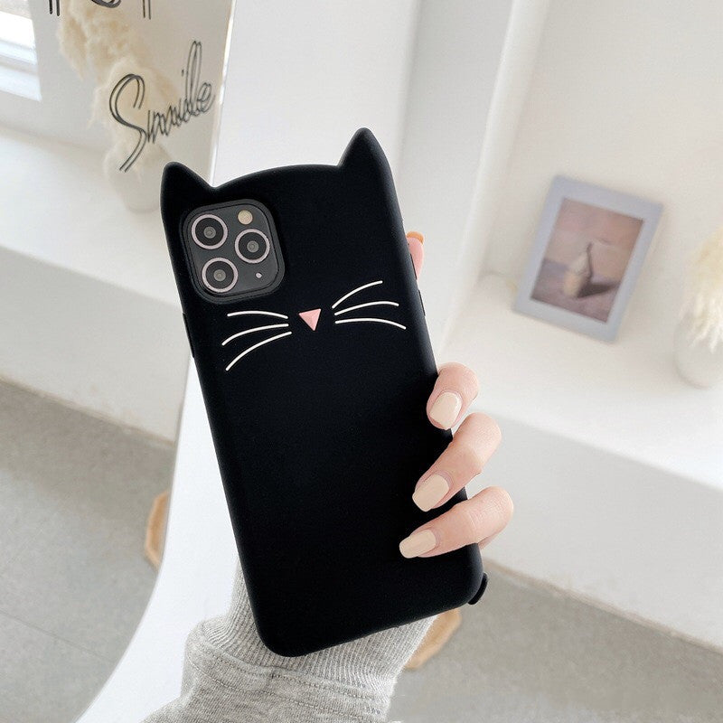 Whiskered Cat Phone Case