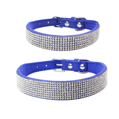 Shiny Rhinestone Pet Collar