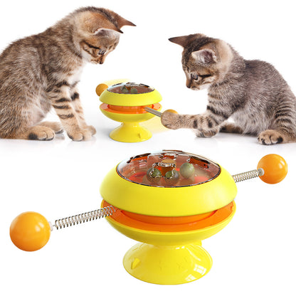 Rotatable Interactive Cat Toy