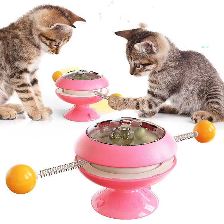 Rotatable Interactive Cat Toy