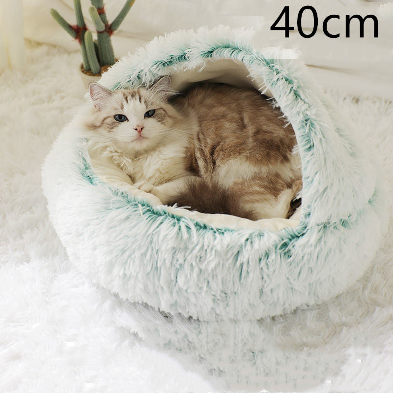 Pet Bed Round Plush