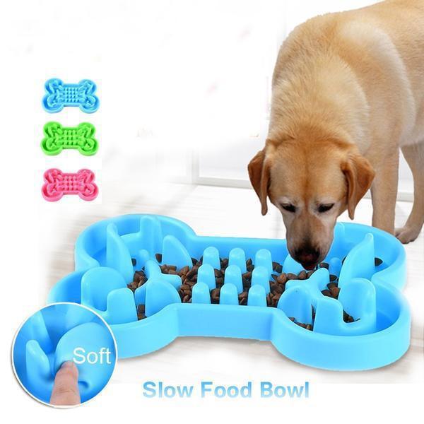 Dog Slow Food Feeder Bowl