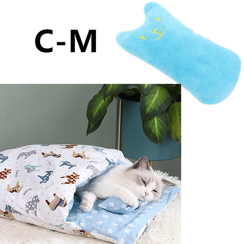 Removable Cat Bed Mat